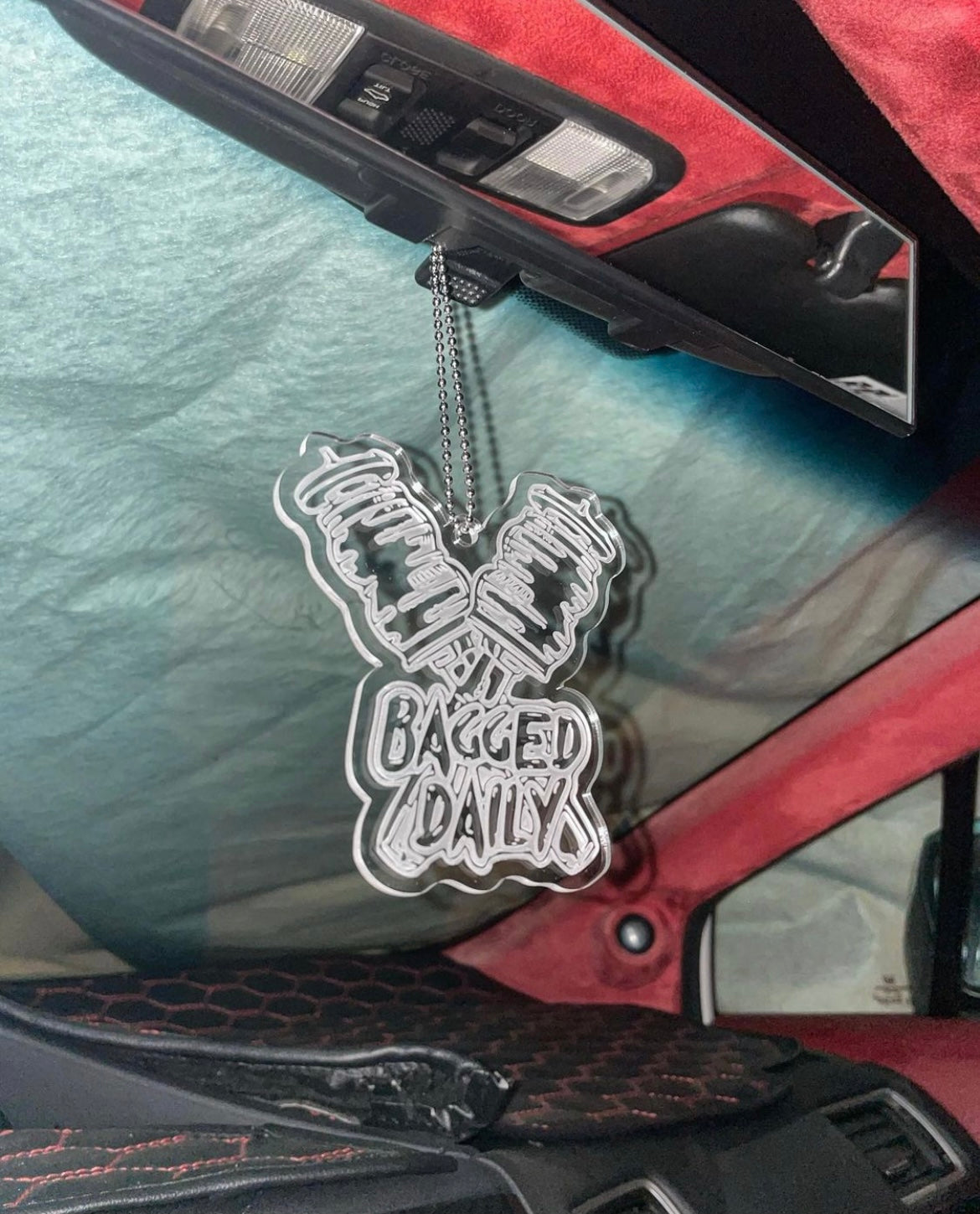 REAR VIEW MIRROR CHARMS (CUSTOM)