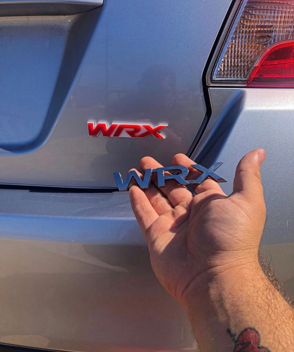 ACRYLIC WRX EMBLEM