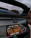 Carbon Look Honda V2 Badges